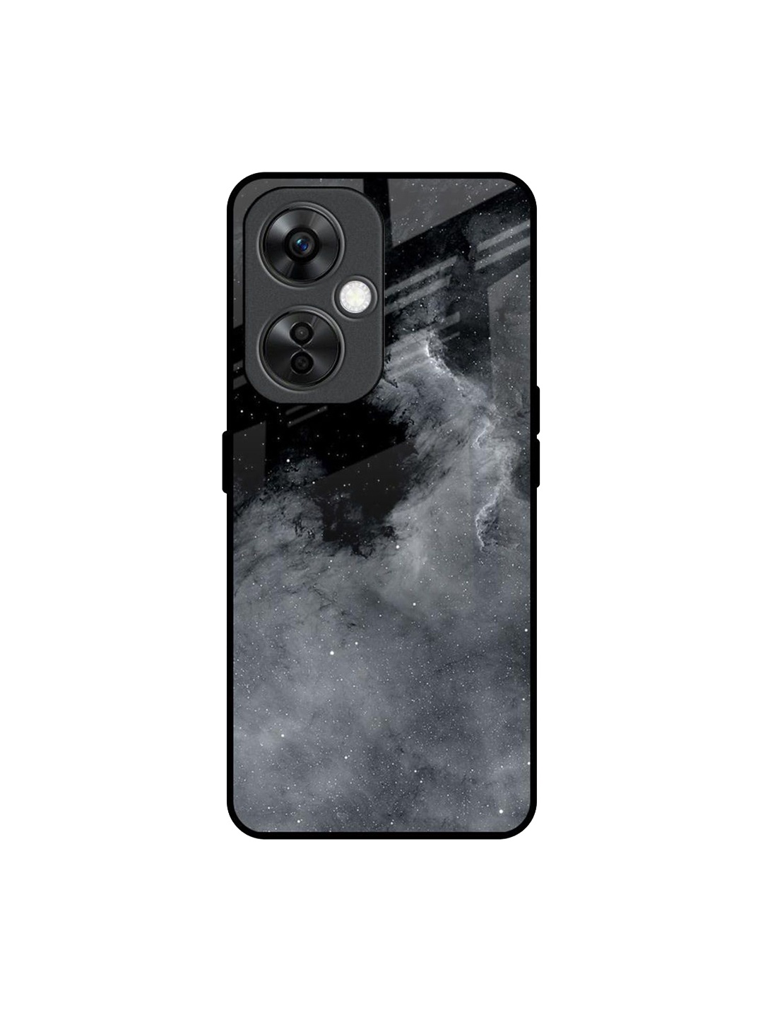 

QRIOH Abstract Printed OnePlus Nord CE 3 Lite 5G Back Case Mobile Accessories, Grey