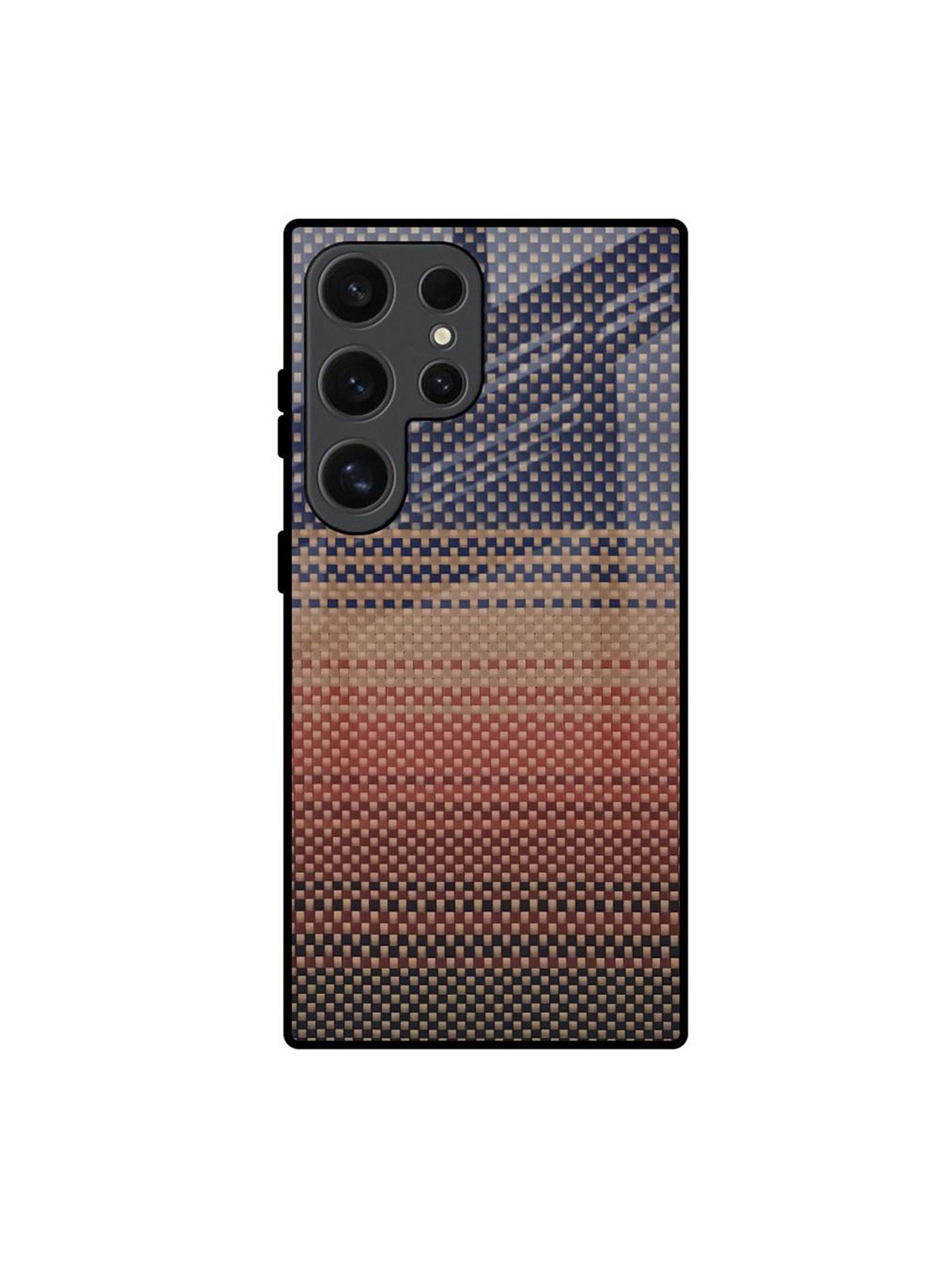 

QRIOH Typography Printed Samsung Galaxy S24 Ultra 5G Back Case Mobile Accessories, Brown