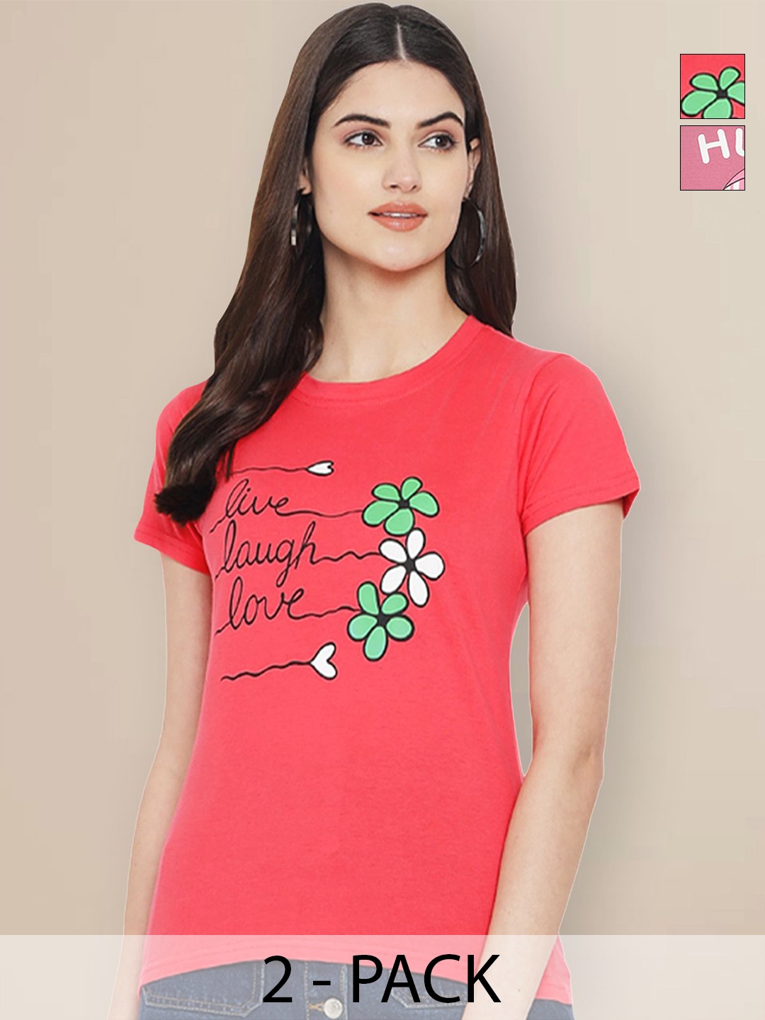 

Metronaut Women Typography 2 Printed T-shirt, Multi