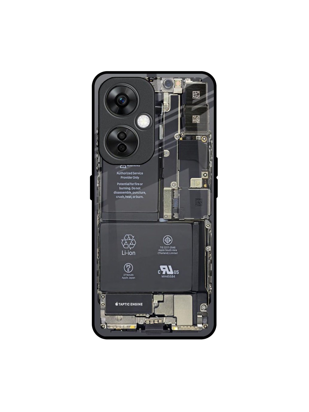 

QRIOH Quirky Printed OnePlus Nord CE 3 Lite 5G Back Case Mobile Accessories, Grey