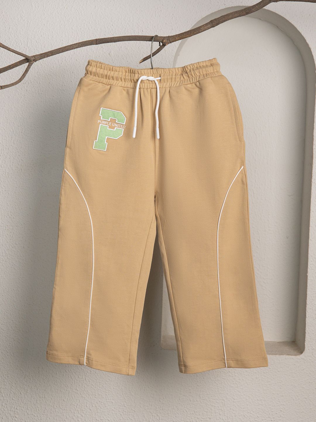 

Purple United Kids Boys Lower Trousers, Beige
