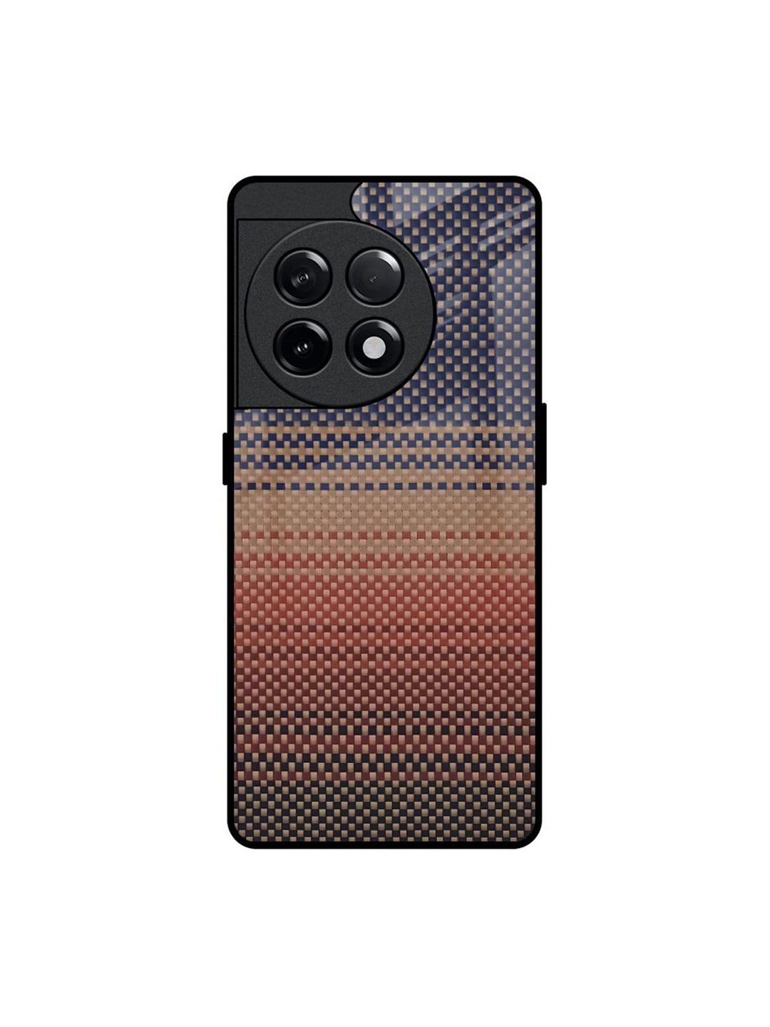 

QRIOH Abstract Printed OnePlus 11R 5G Back Case Mobile Accessories, Black