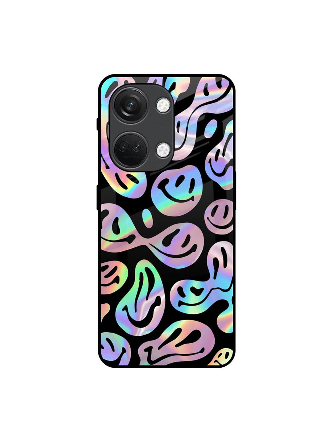 

QRIOH Abstract Printed OnePlus Nord 3 5G Back Case Mobile Accessories, Pink