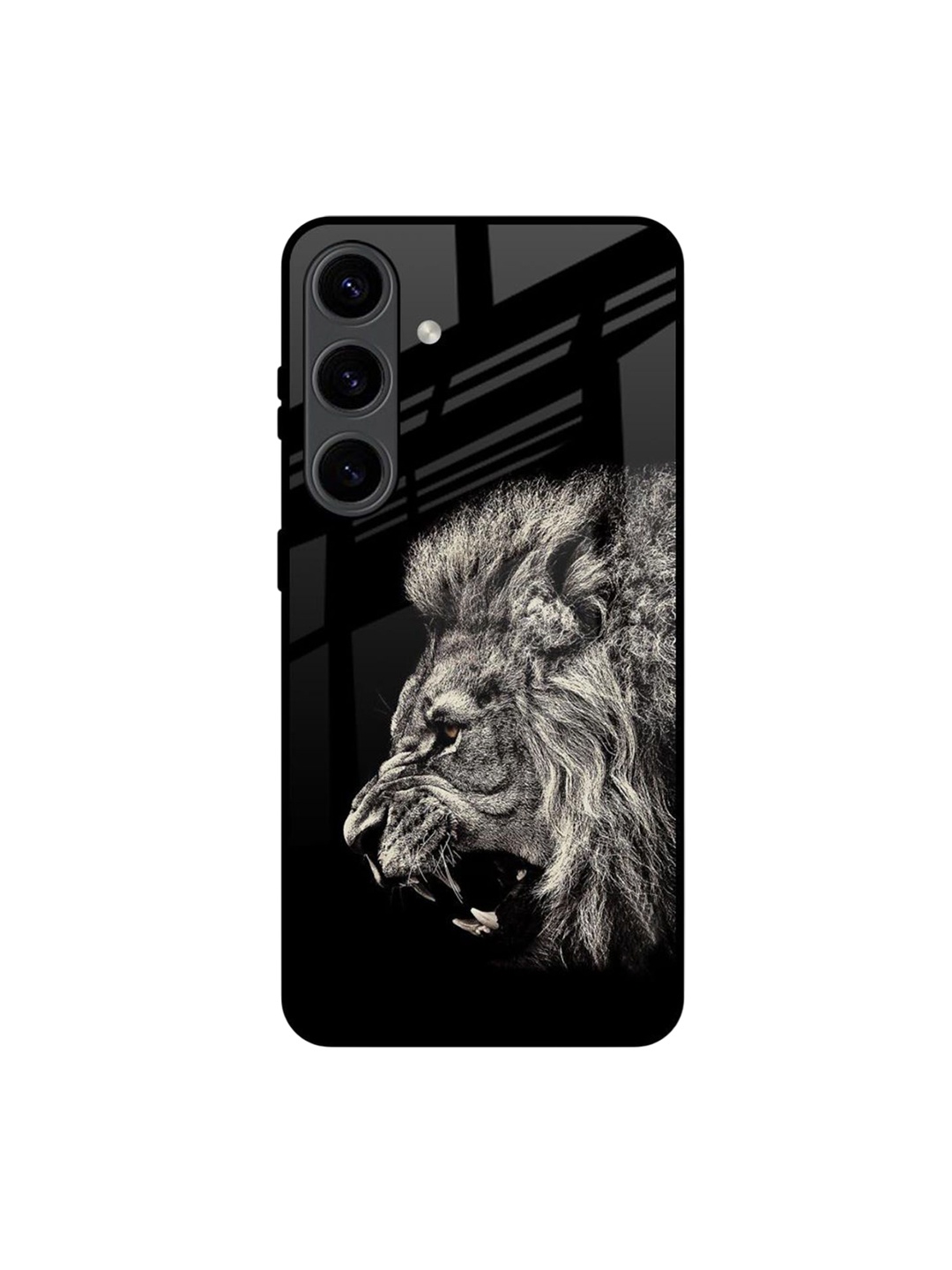 

QRIOH Quirky Printed Samsung Galaxy S24 5G Back Case Mobile Accessories, Black