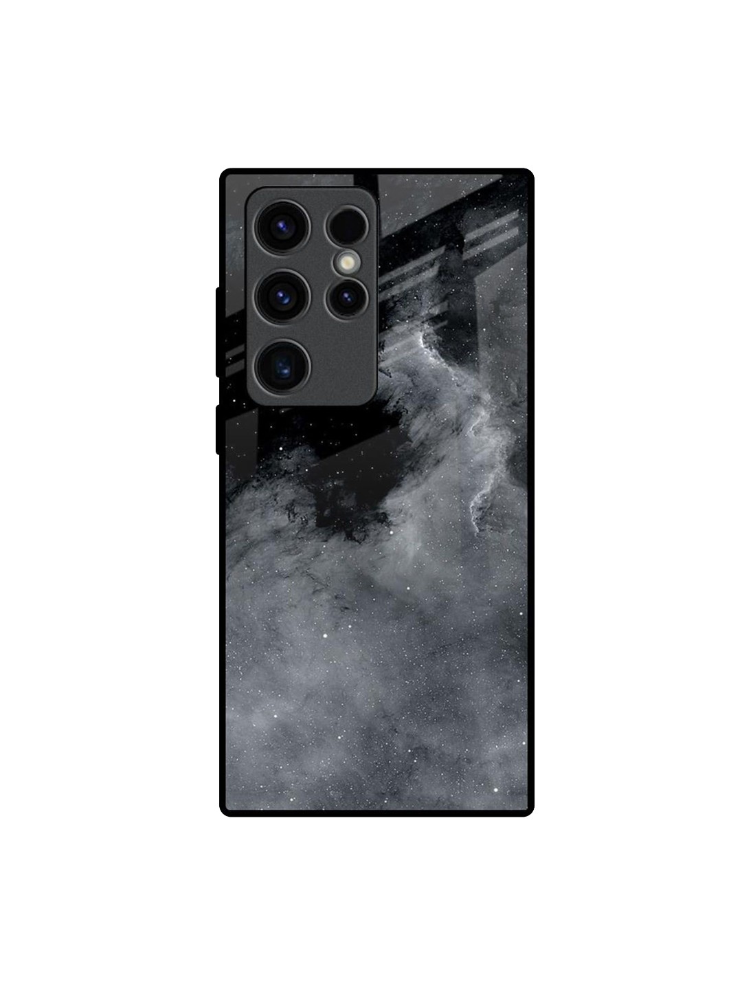 

QRIOH Quirky Printed Samsung Galaxy S23 Ultra 5G Back Case Mobile Accessories, Black