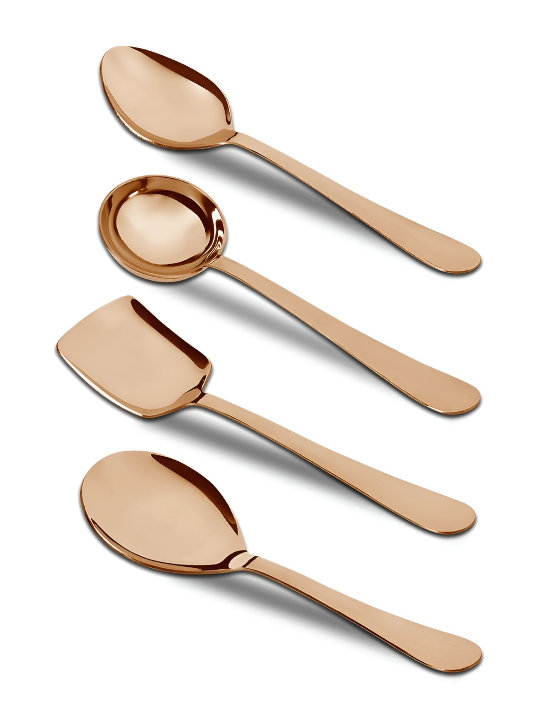 

Parage Royal 4 Pieces Rose Gold Stainless Steel Serving Spoon