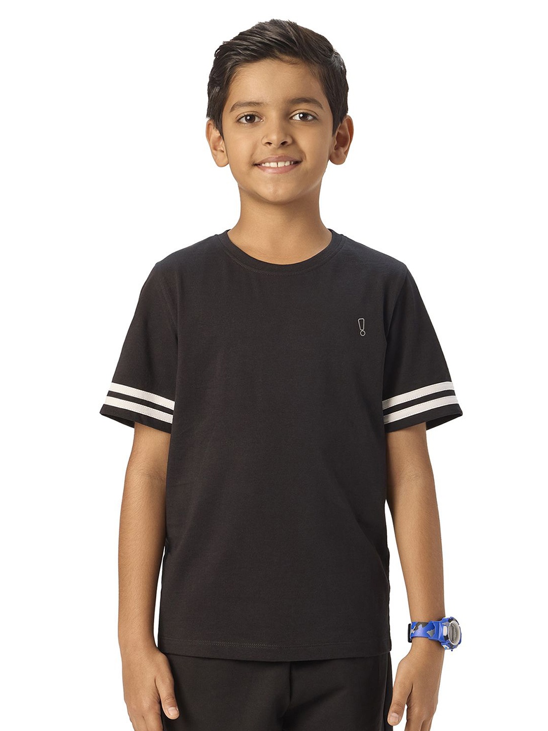 

You Got Plan B Boys Brand Logo T-shirt, Black