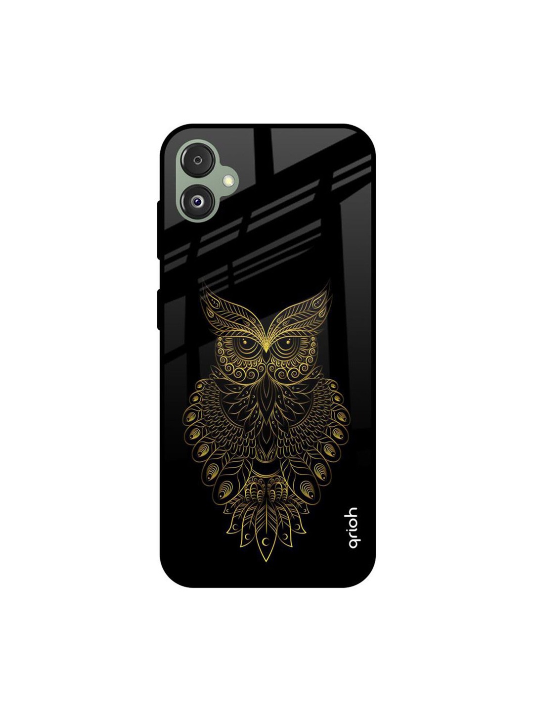 

QRIOH Quirky Printed Samsung Galaxy F14 5G Back Case Mobile Accessories, Black