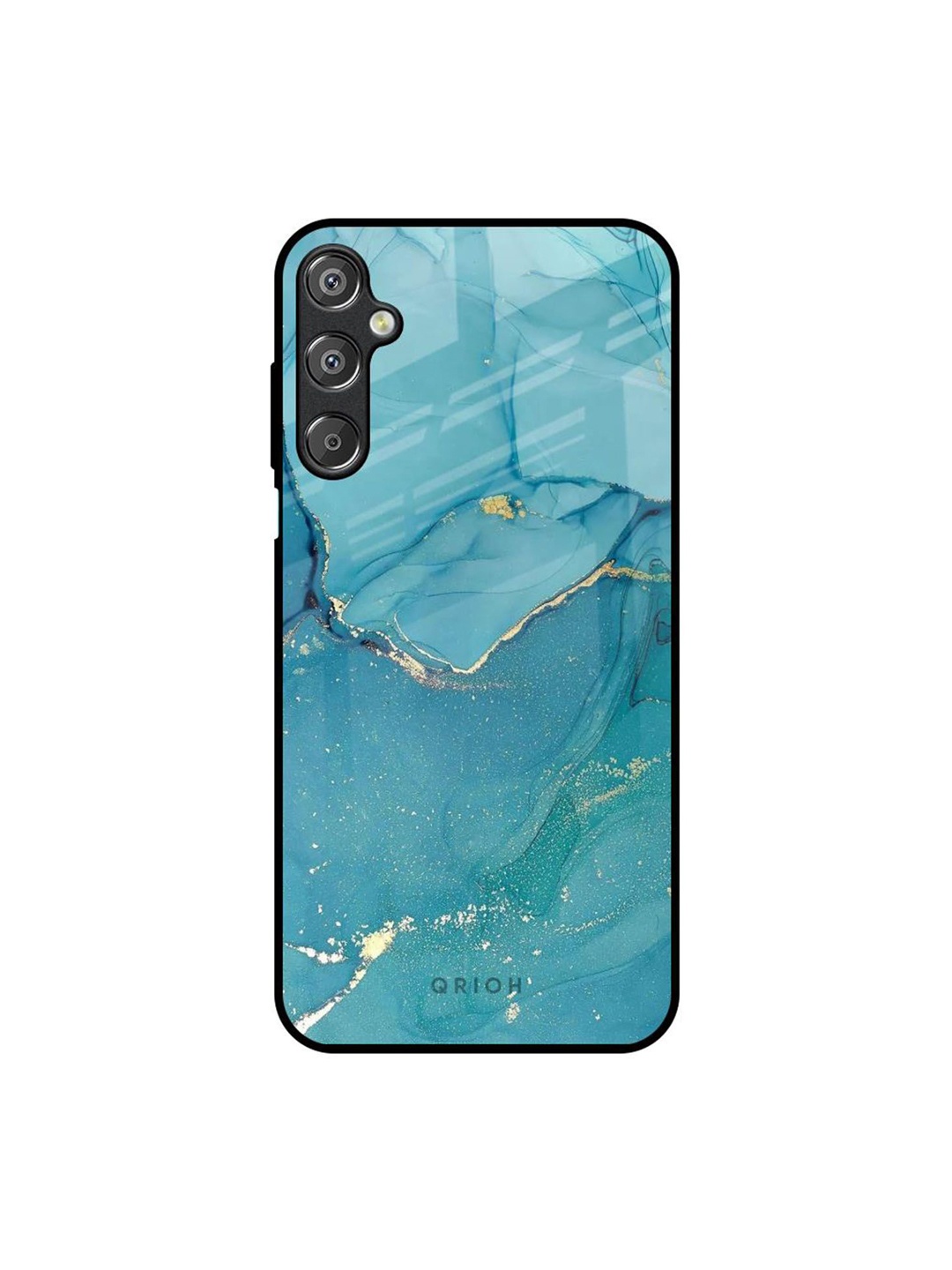 

QRIOH Quirky Printed Samsung Galaxy M15 5G Back Case Mobile Accessories, Blue