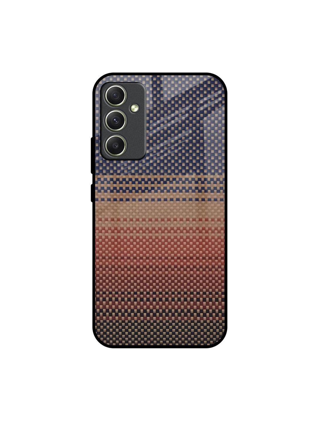 

QRIOH Abstract Printed Samsung Galaxy A34 5G Back Case Mobile Accessories, Black