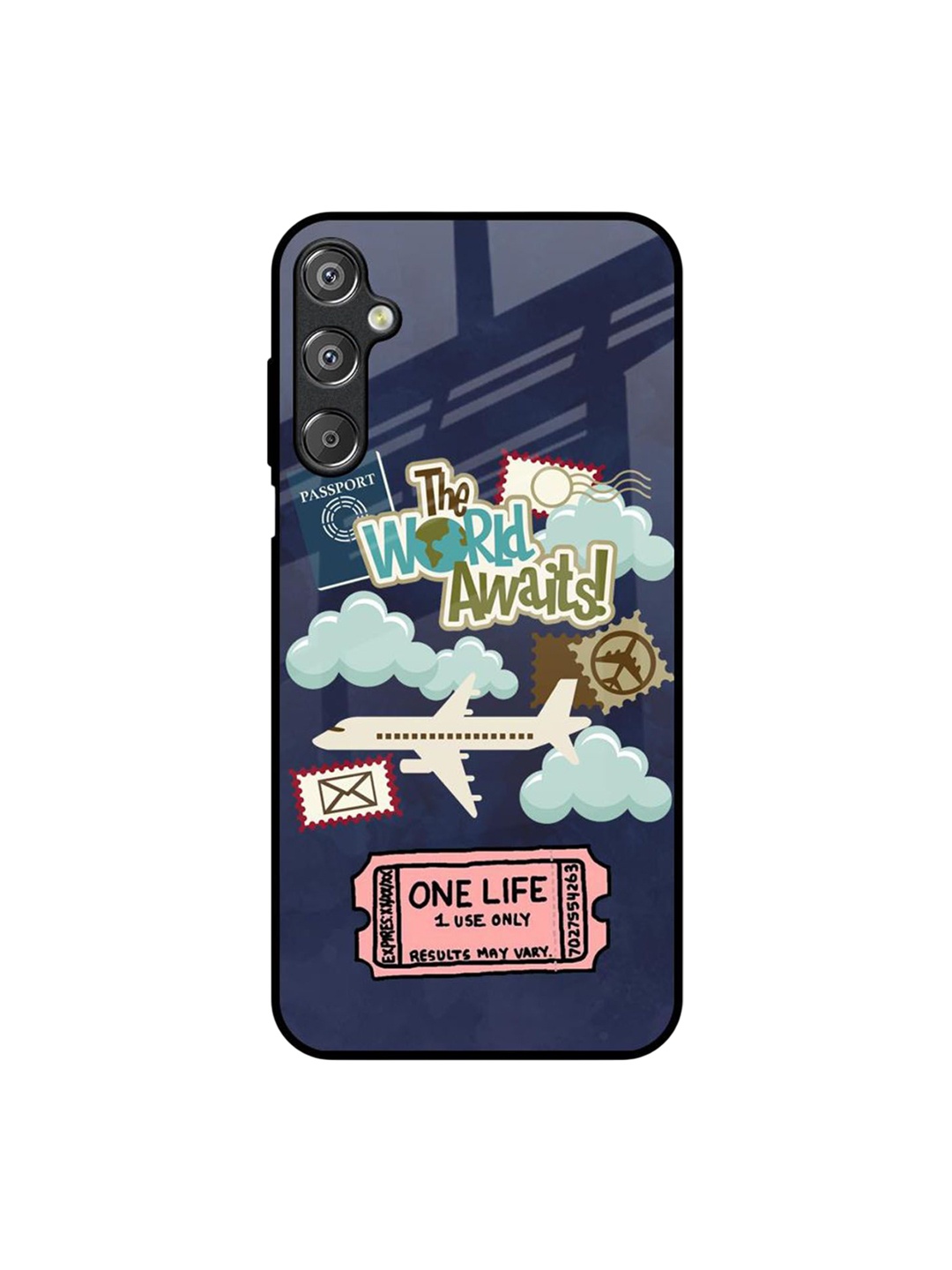 

QRIOH Floral Printed Samsung Galaxy M15 5G Back Case Mobile Accessories, Multi