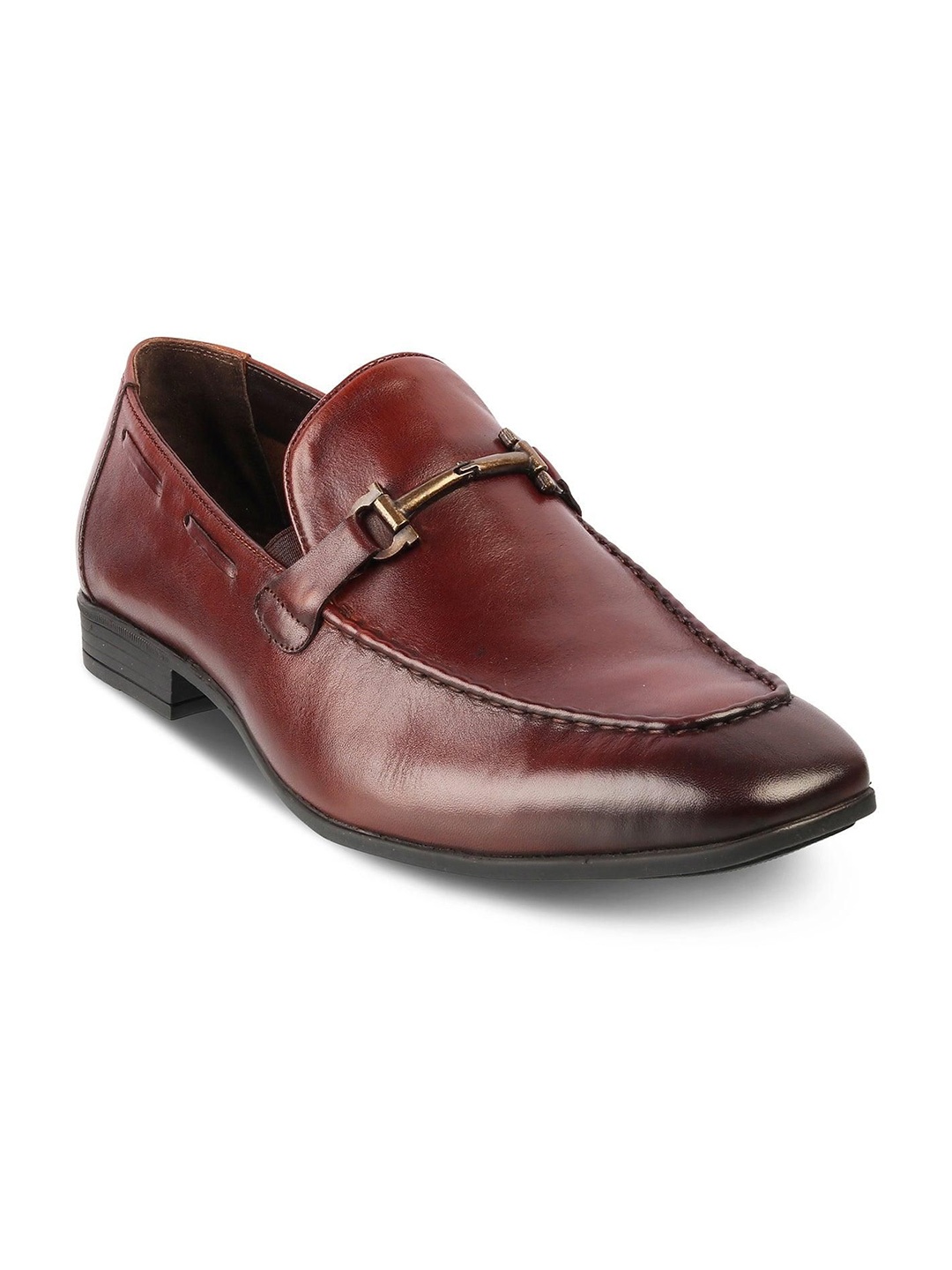 

Tresmode The Sobaa Brown Men's Leather Formal Loafers