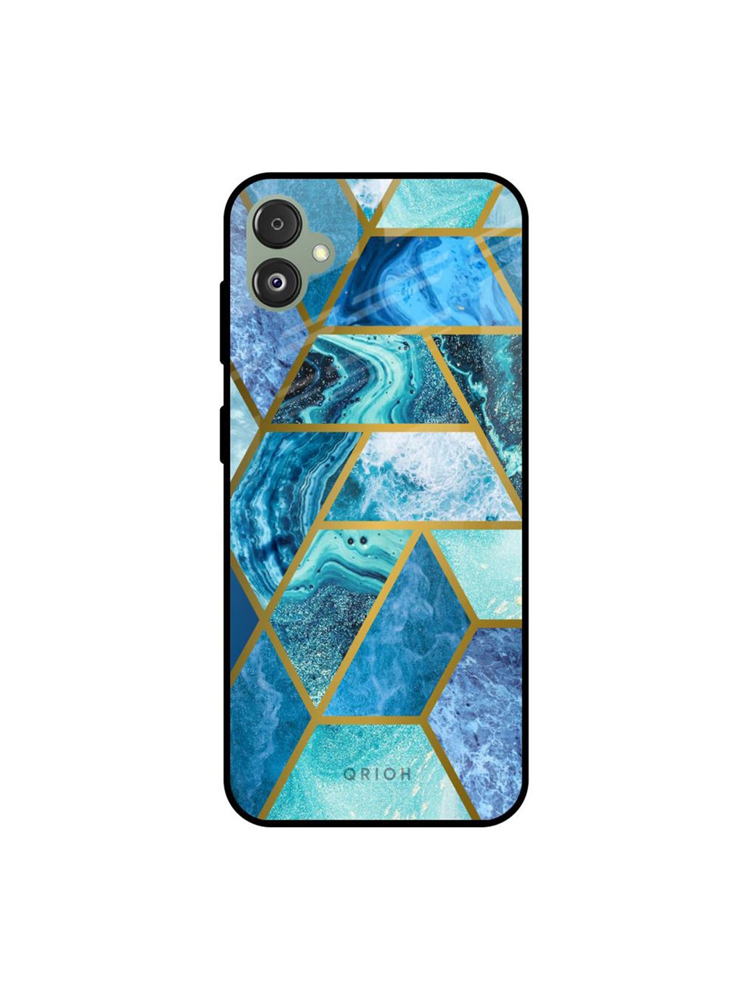 

QRIOH Quirky Printed Samsung Galaxy F14 5G Back Case Mobile Accessories, Blue