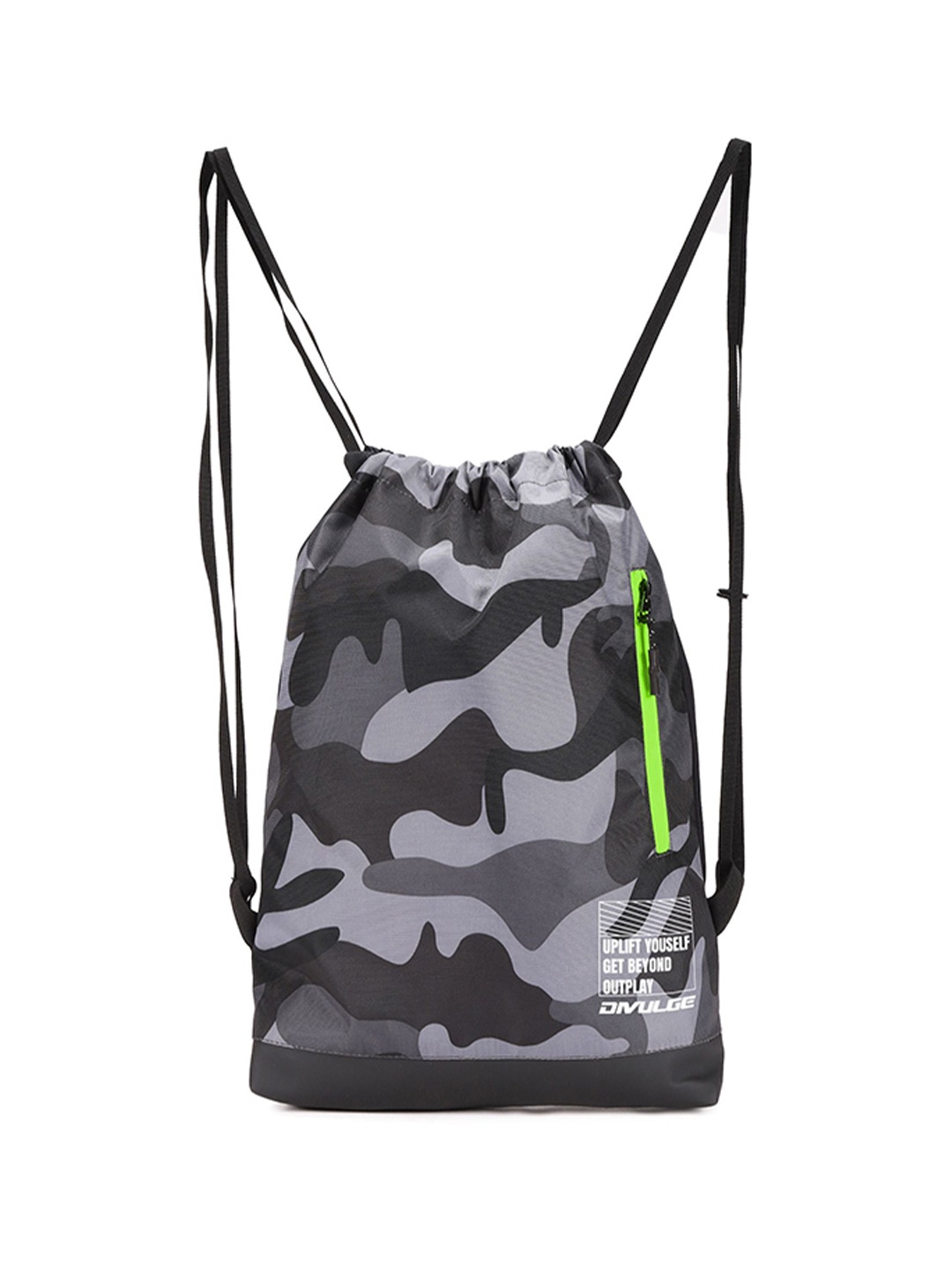 

Divulge Women Camouflage Printed Backpack, Grey