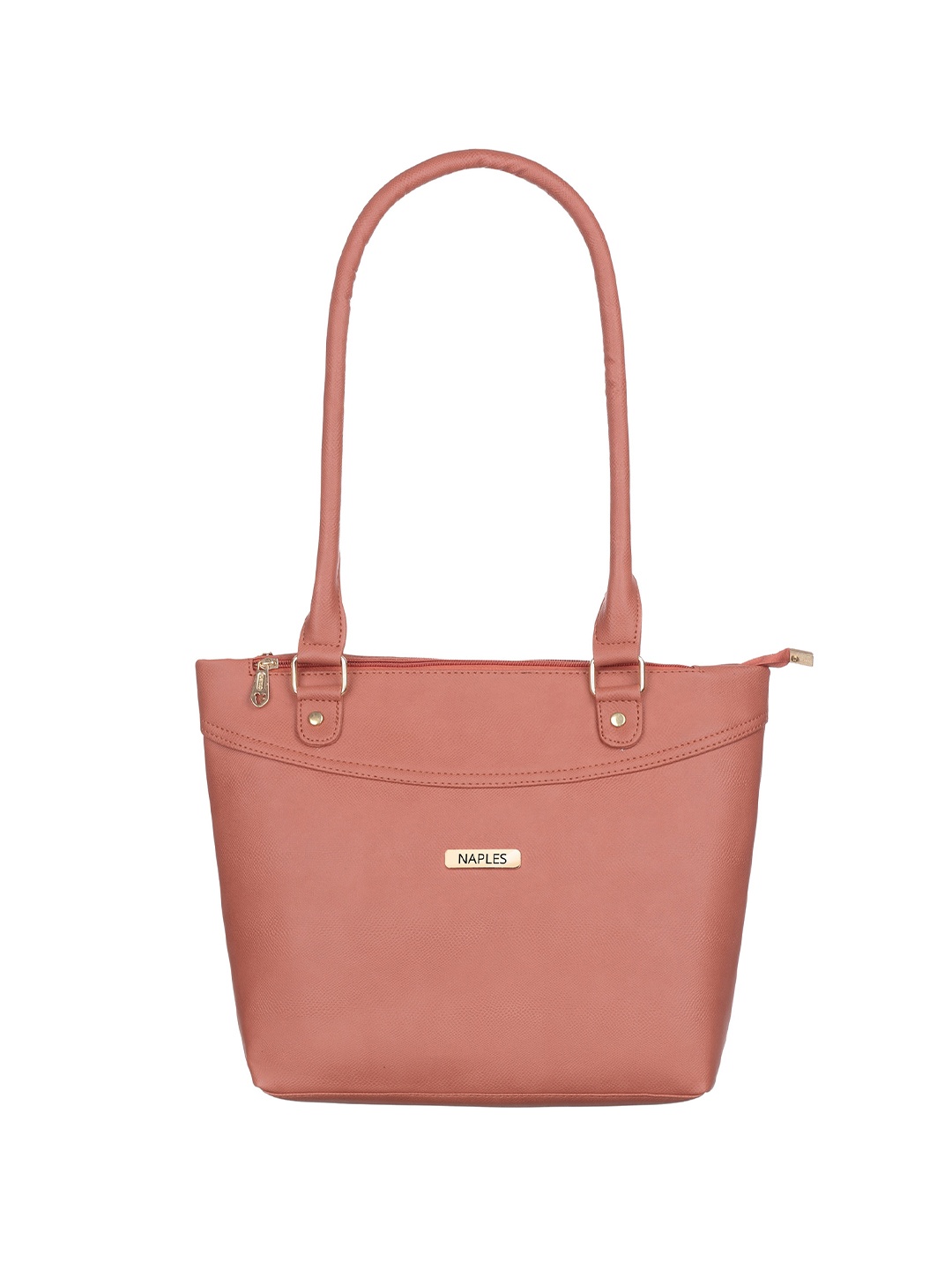 

Naples PU Structured Shoulder Bag, Pink