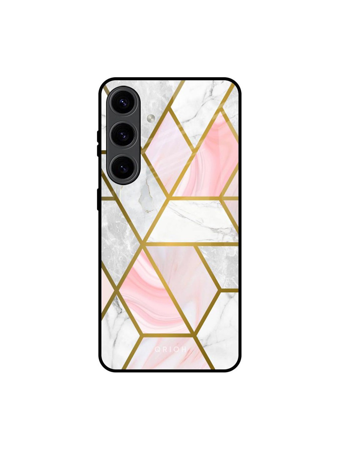 

QRIOH Quirky Printed Samsung Galaxy S24 5G Back Case Mobile Accessories, Black