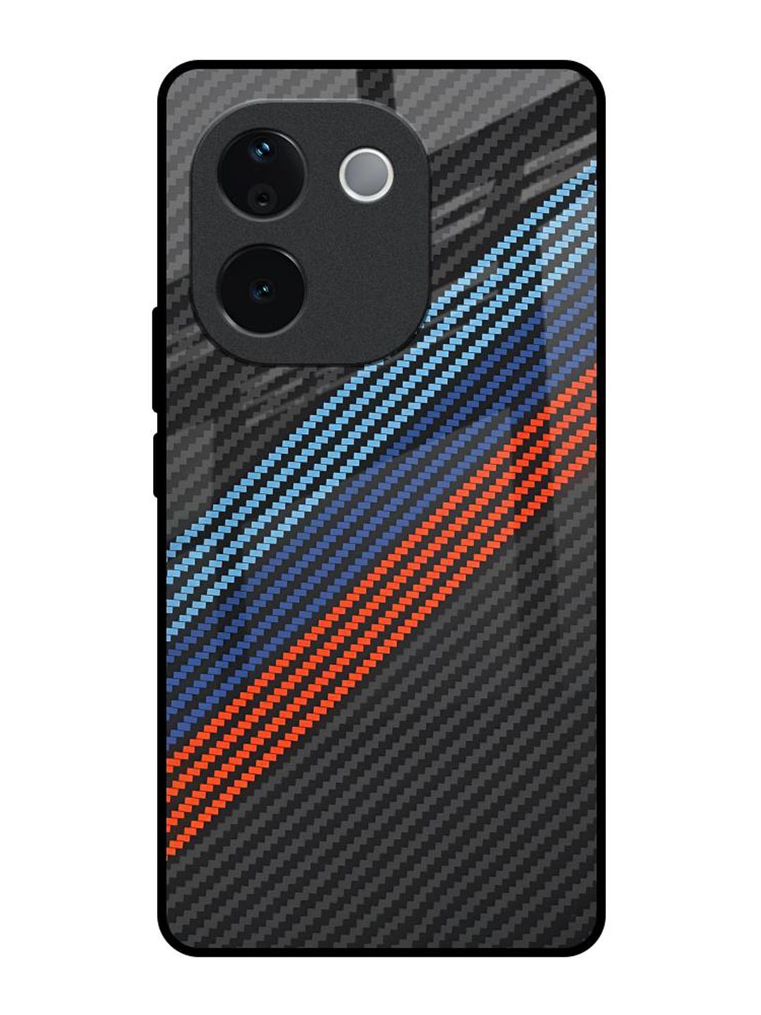 

QRIOH Abstract Printed Vivo T3 Pro 5G Back Case Mobile Accessories, Black