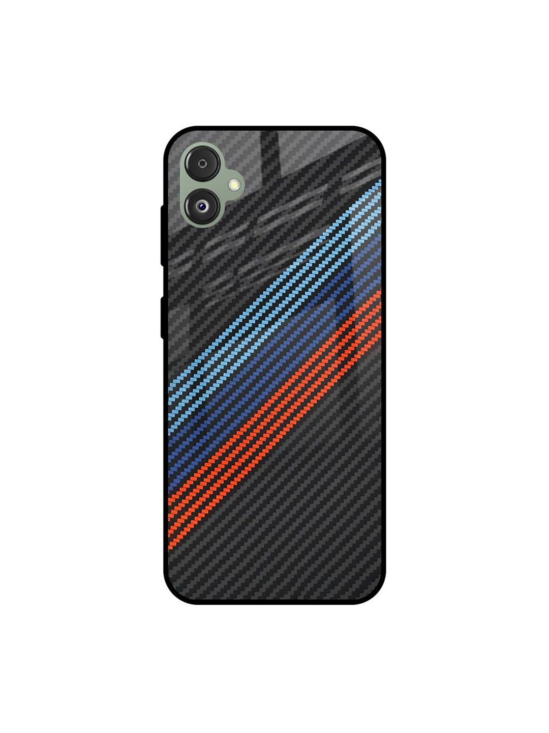 

QRIOH Abstract Printed Samsung Galaxy F14 5G Back Case Mobile Accessories, Black