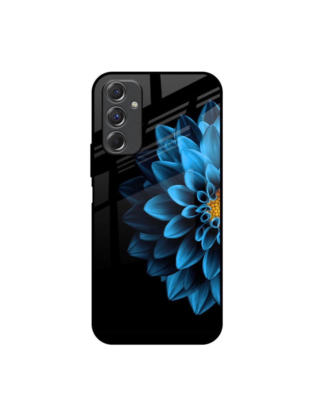 

QRIOH Floral Printed Samsung Galaxy F34 5G Back Case Mobile Accessories, Black