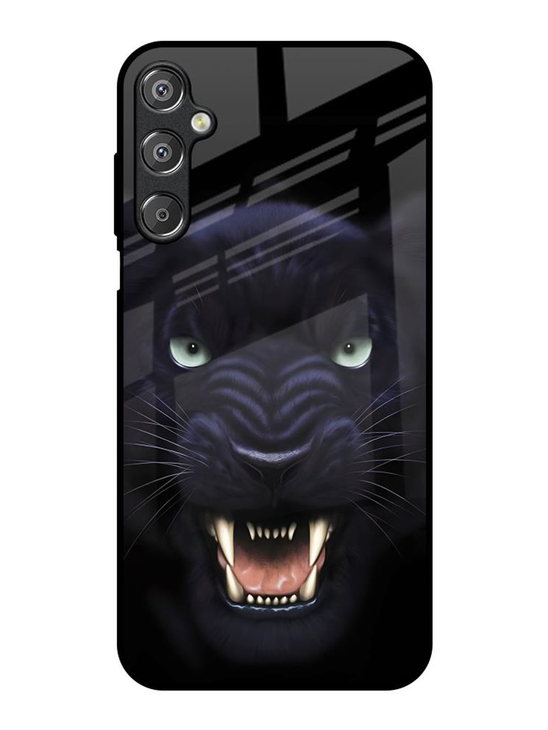 

QRIOH Quirky Printed Samsung Galaxy F15 5G Back Case Mobile Accessories, Black