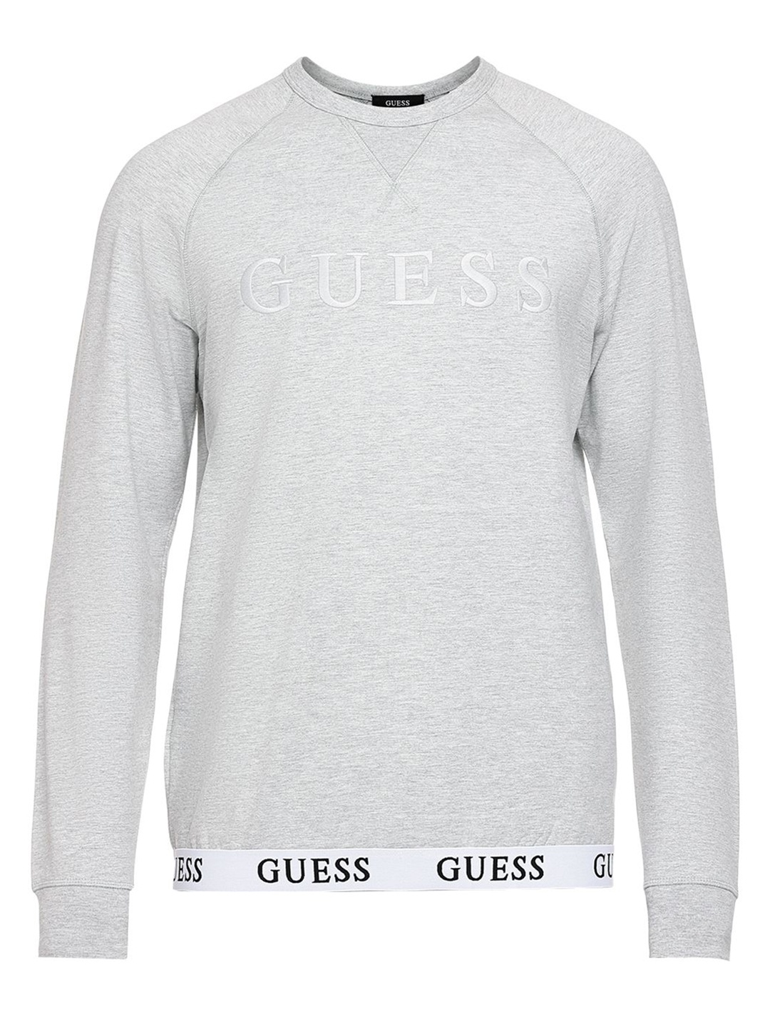 

GUESS Men Printed Sweatshirt, Grey
