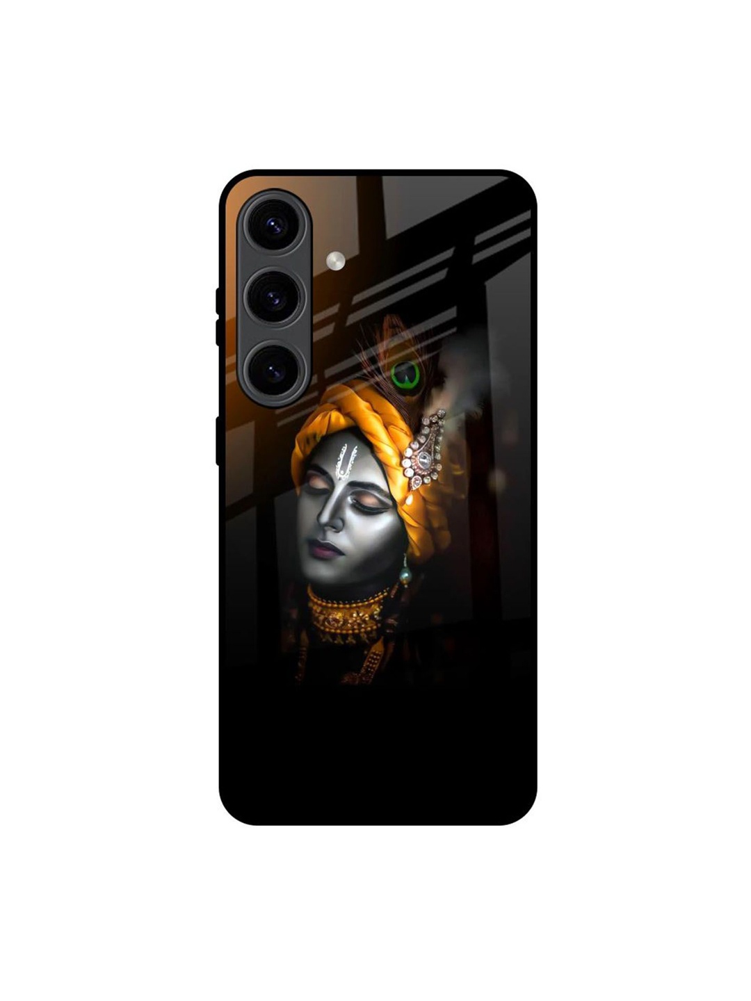 

QRIOH Quirky Printed Samsung Galaxy S24 5G Back Case Mobile Accessories, Black