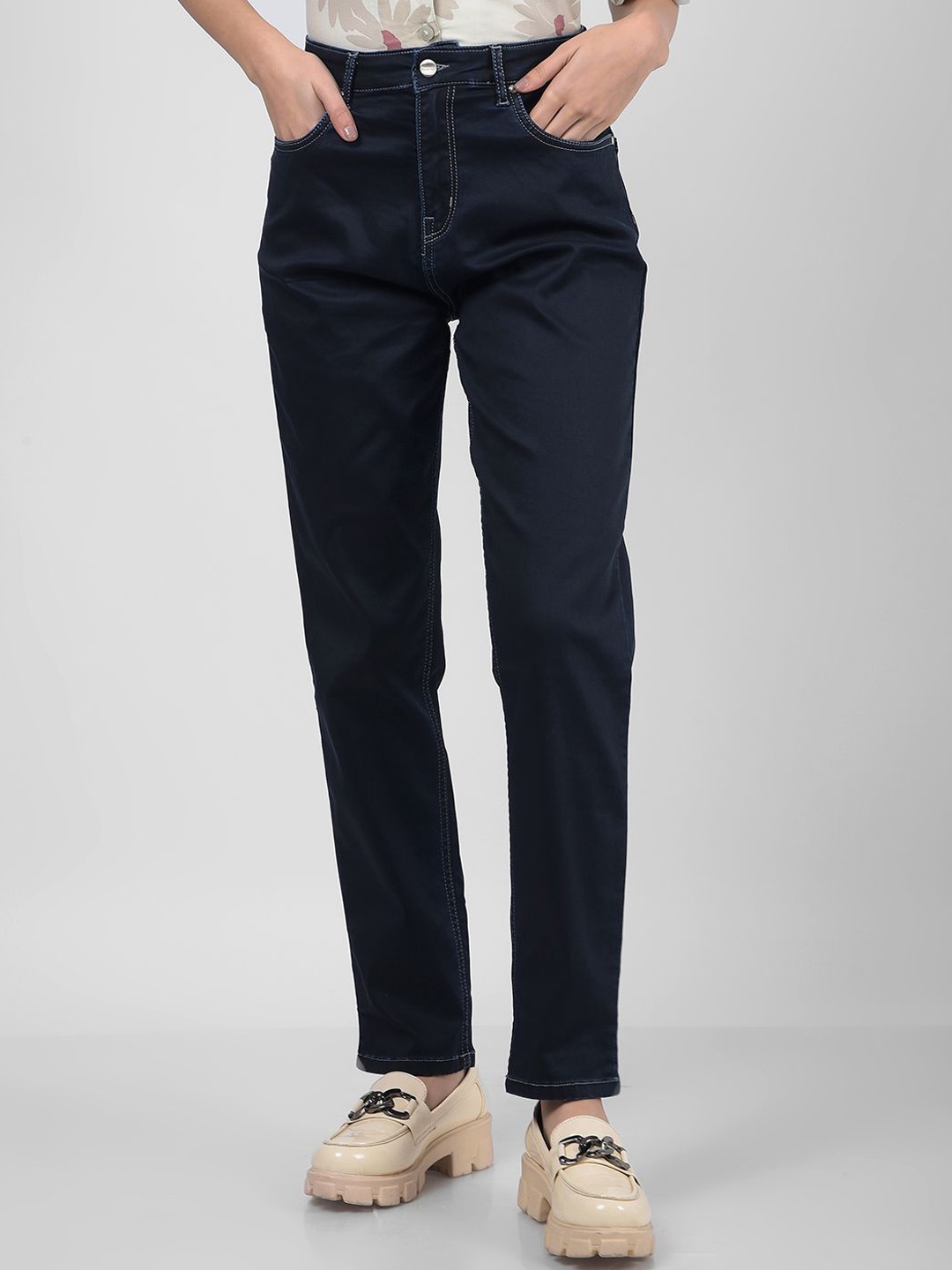 

Numero Uno Women High-Rise Stretchable Jeans, Blue