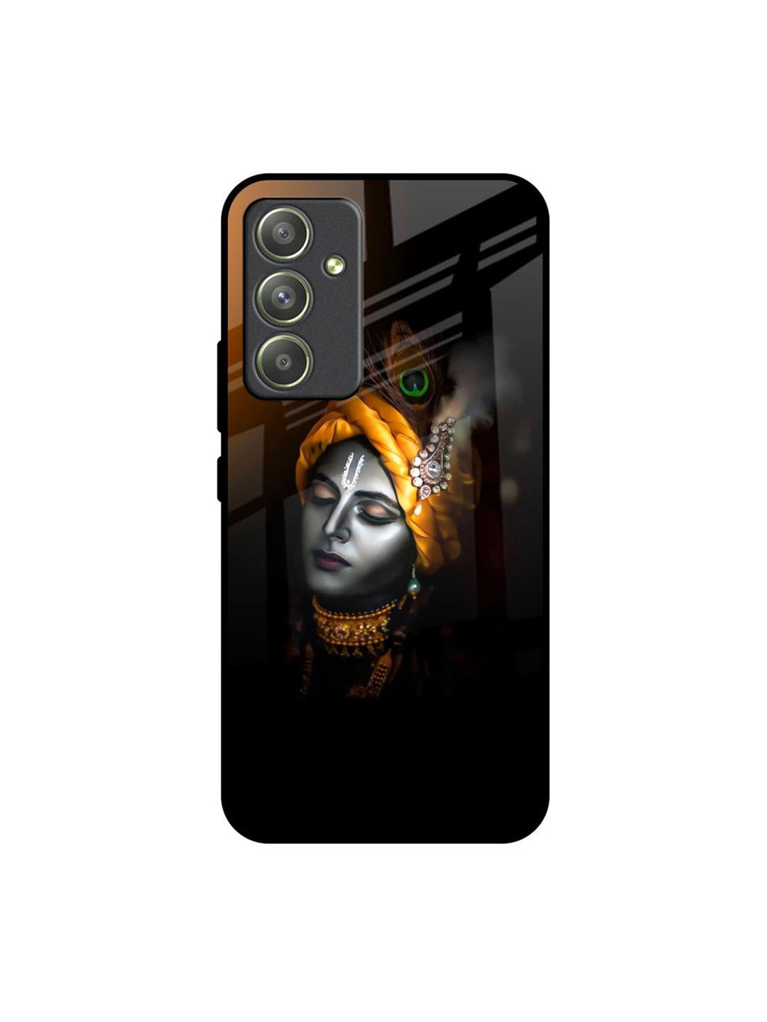 

QRIOH Quirky Printed Samsung Galaxy A54 5G Back Case Mobile Accessories, Black