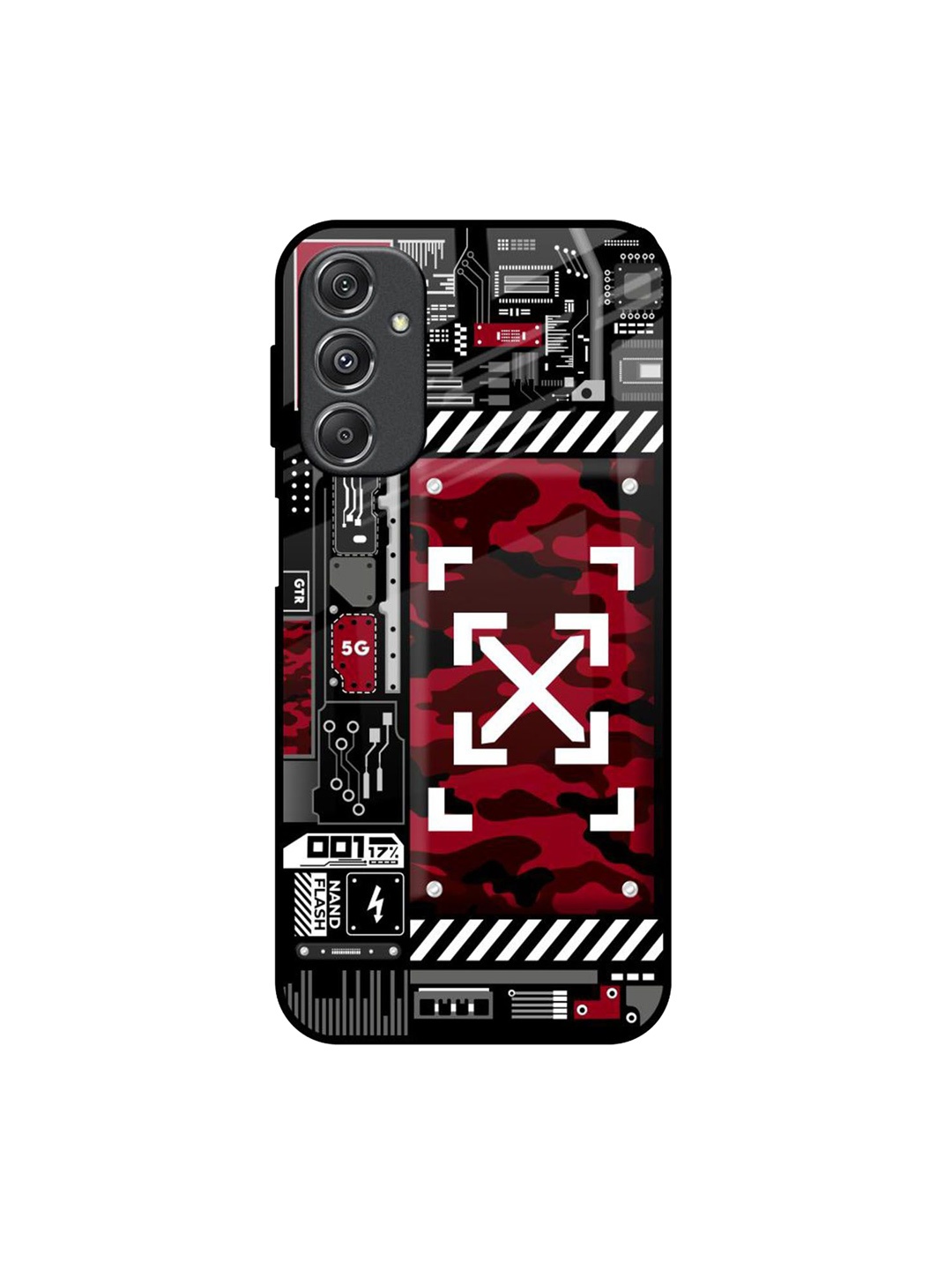 

QRIOH Typography Printed Samsung Galaxy M34 5G Back Case Mobile Accessories, Black