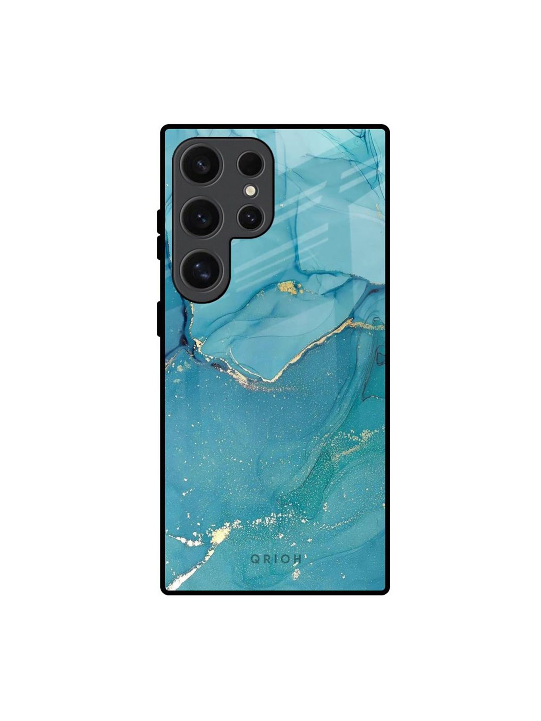 

QRIOH Quirky Printed Samsung Galaxy S24 Ultra 5G Back Case Mobile Accessories, Blue