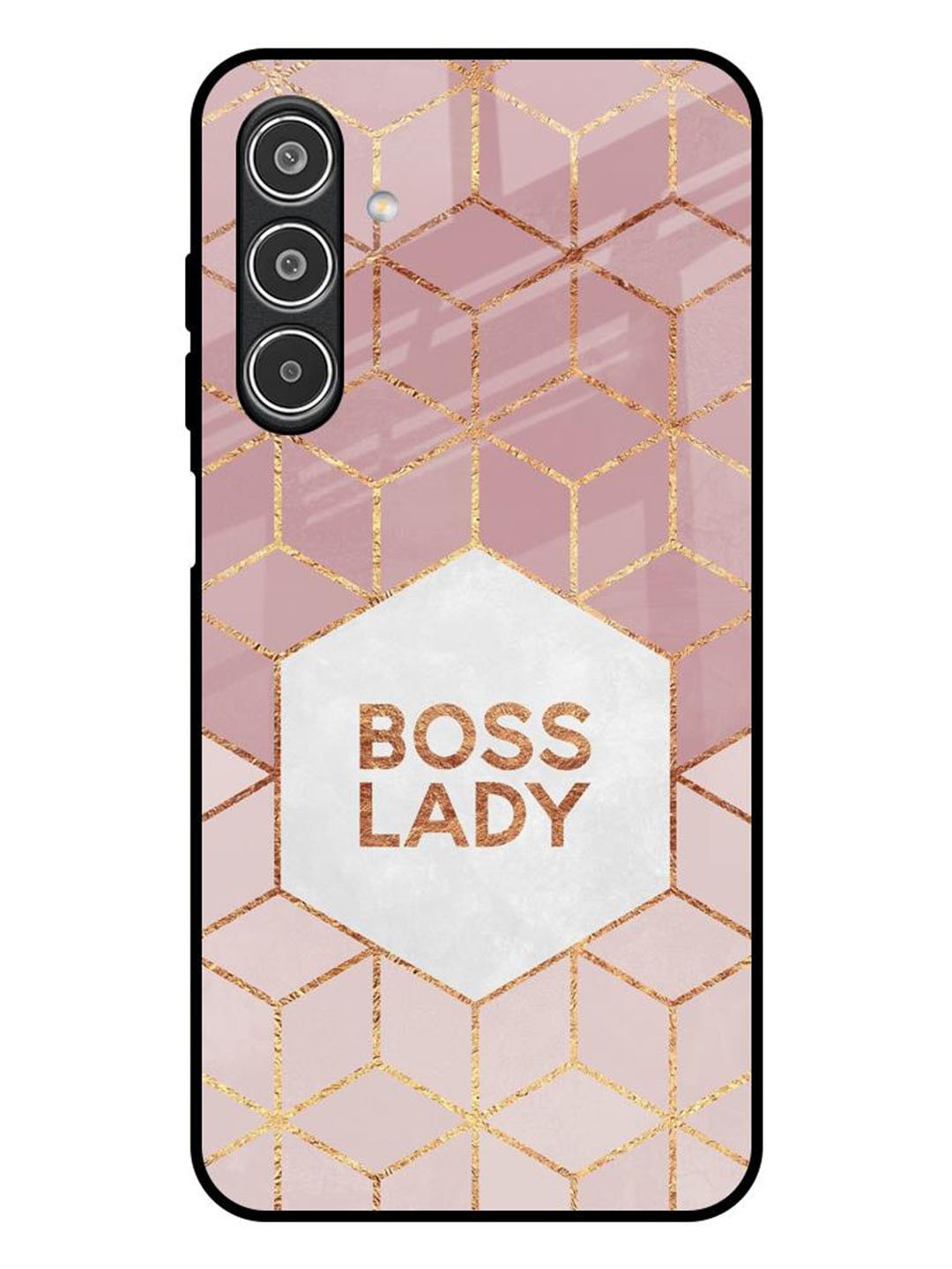 

QRIOH Quirky Printed Samsung Galaxy A26 5G Back Case Mobile Accessories, Pink