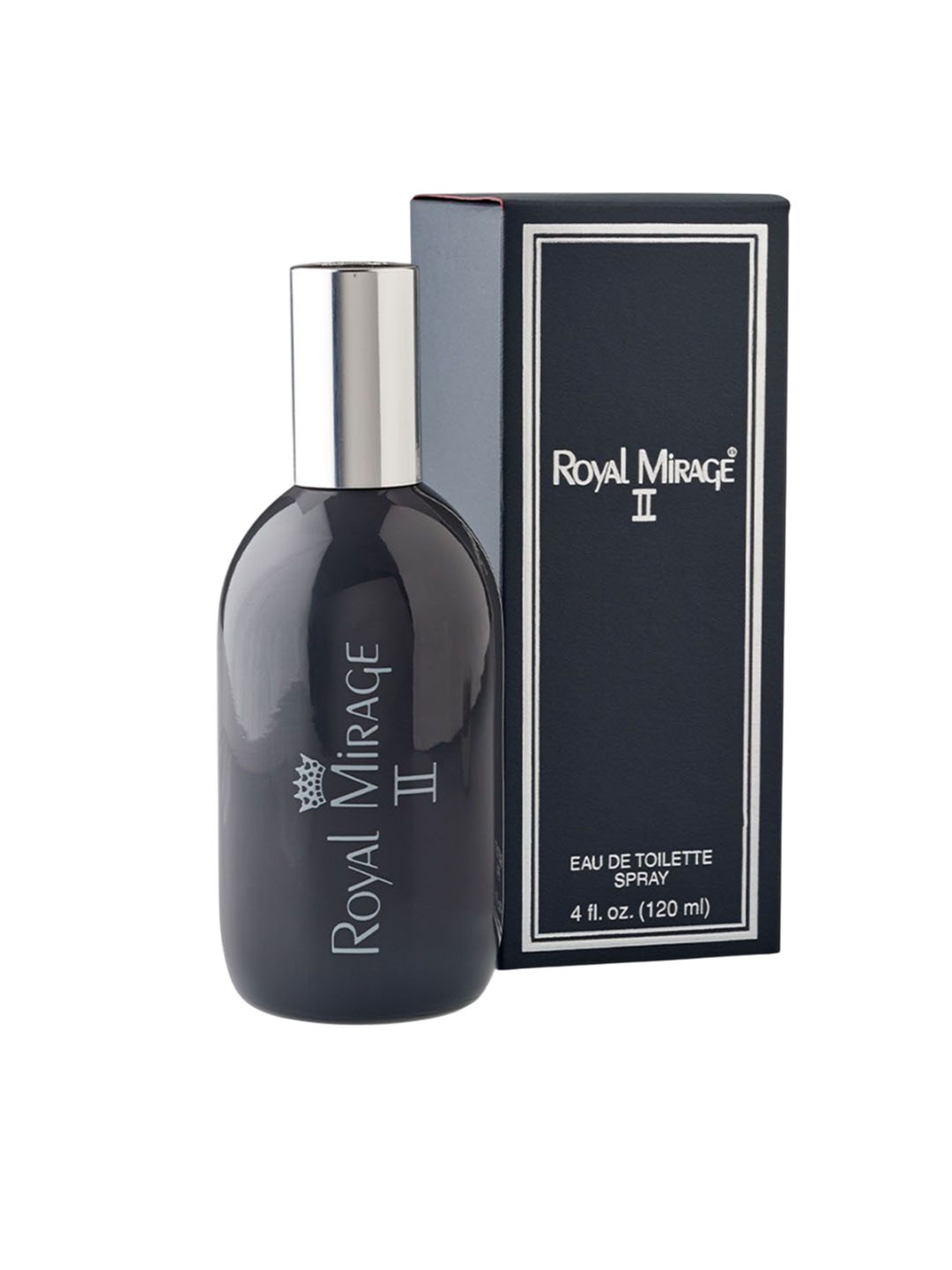 

Royal Mirage Unisex II Long Lasting Eau de Cologne - 120 ml, Black