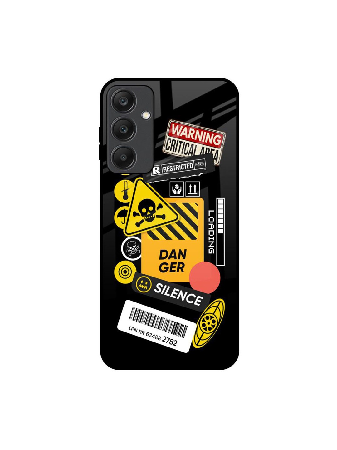 

QRIOH Typography Printed Samsung Galaxy A25 5G Back Case Mobile Accessories, Black