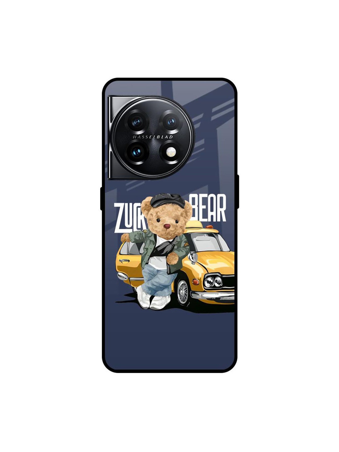 

QRIOH Typography Printed OnePlus 11 5G Back Case Mobile Accessories, Navy blue