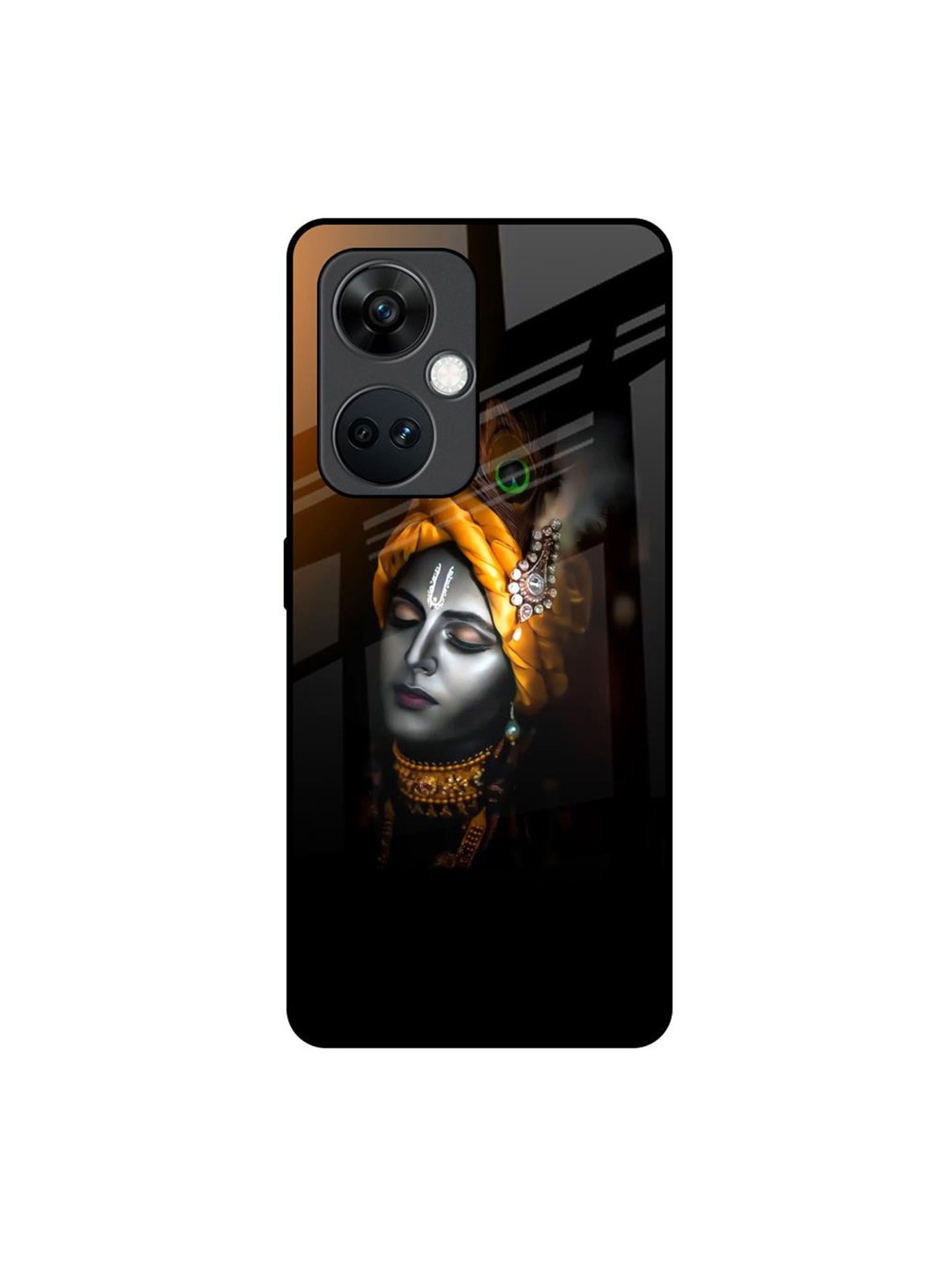 

QRIOH Quirky Printed OnePlus Nord CE 3 5G Back Case Mobile Accessories, Black