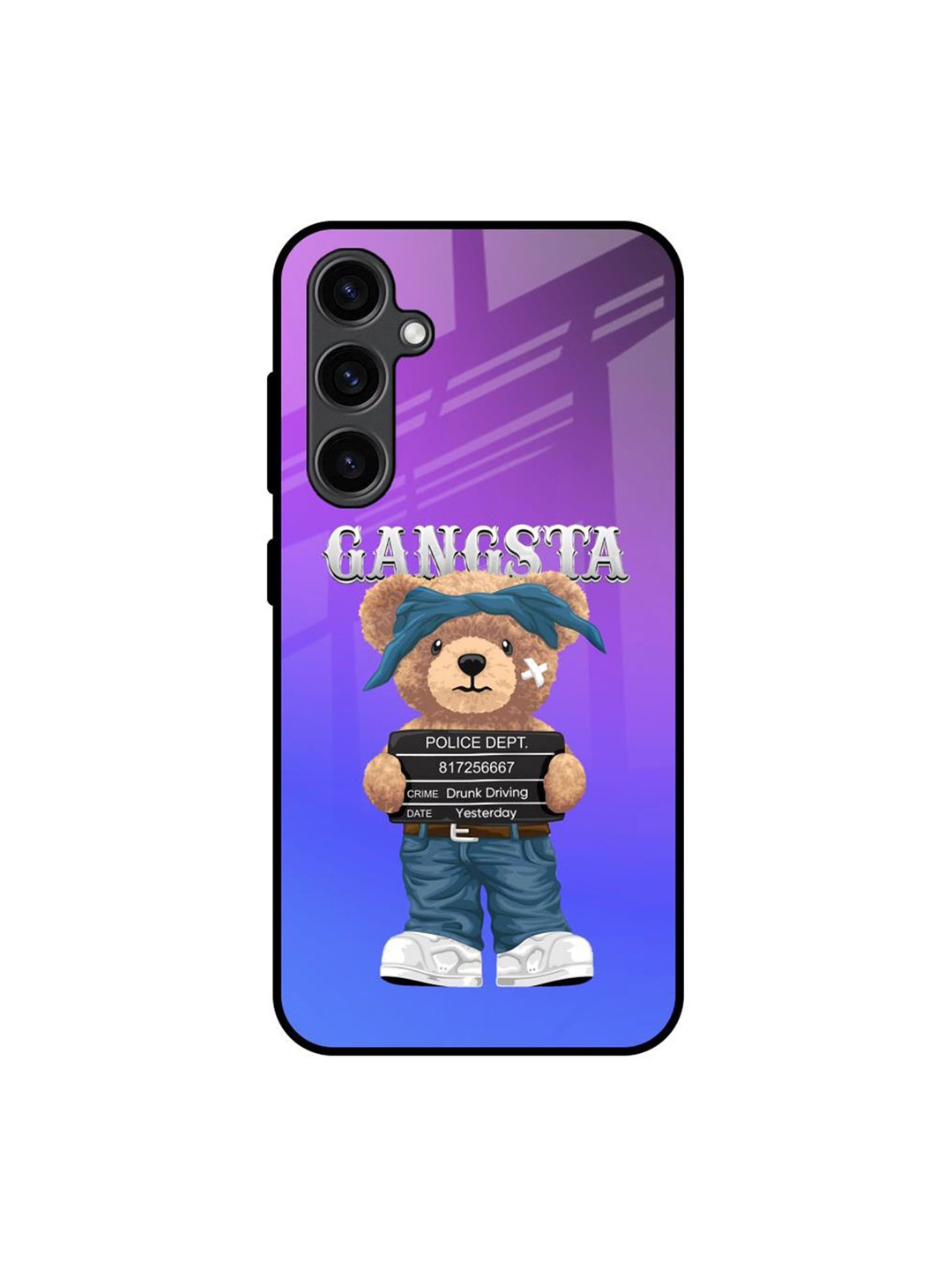 

QRIOH Cartoon Characters Printed Samsung Galaxy S23 FE 5G Back Case Mobile Accessories, Purple