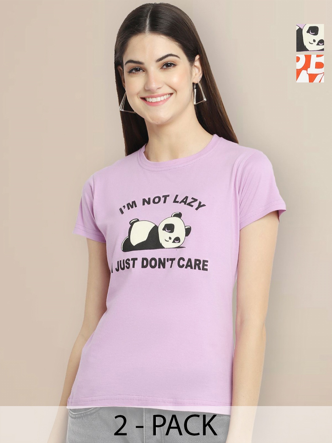 

Metronaut Women Typography 2 Printed T-shirt, Multi
