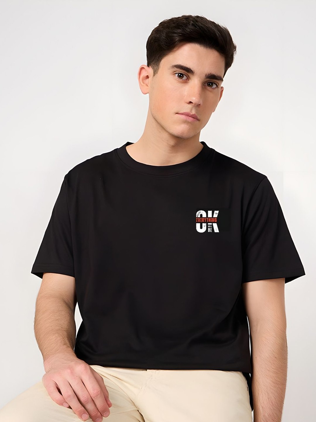 

SZN Men T-shirt, Black