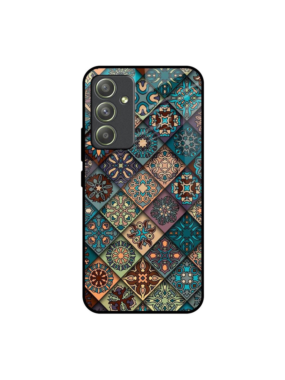 

QRIOH Quirky Printed Samsung Galaxy A54 5G Back Case Mobile Accessories, Teal