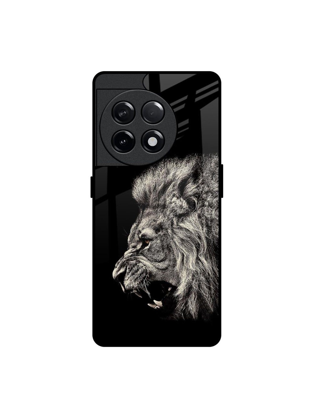 

QRIOH Quirky Printed OnePlus 11R 5G Back Case Mobile Accessories, Black