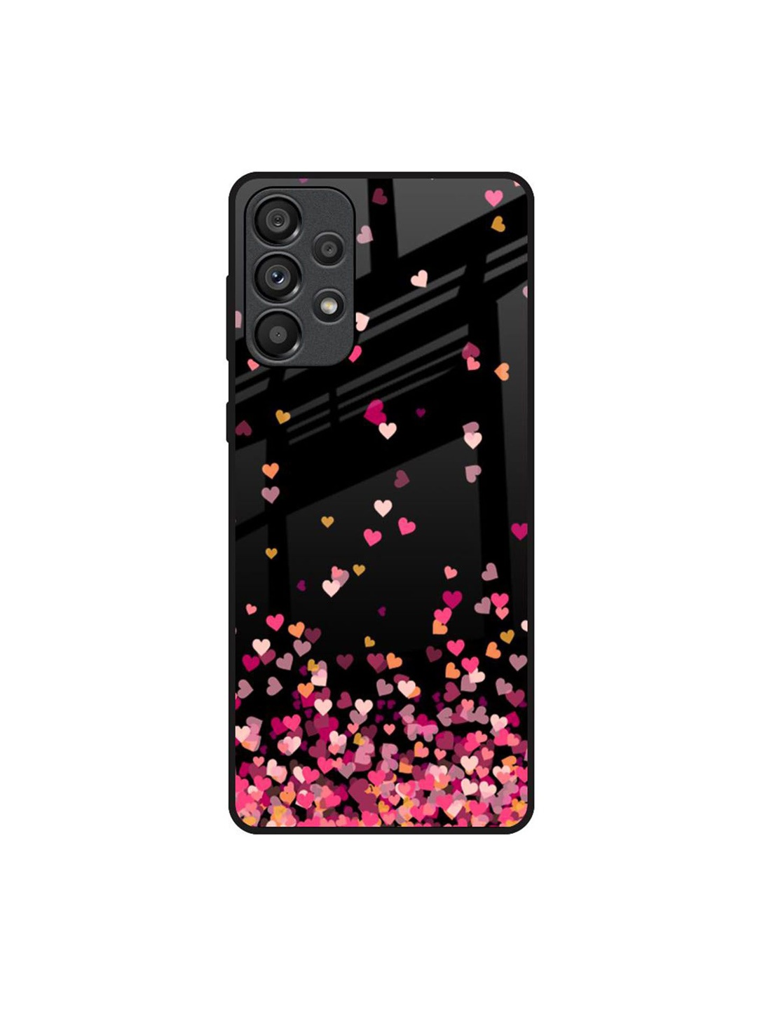 

QRIOH Quirky Printed Samsung Galaxy A33 5G Back Case Mobile Accessories, Black