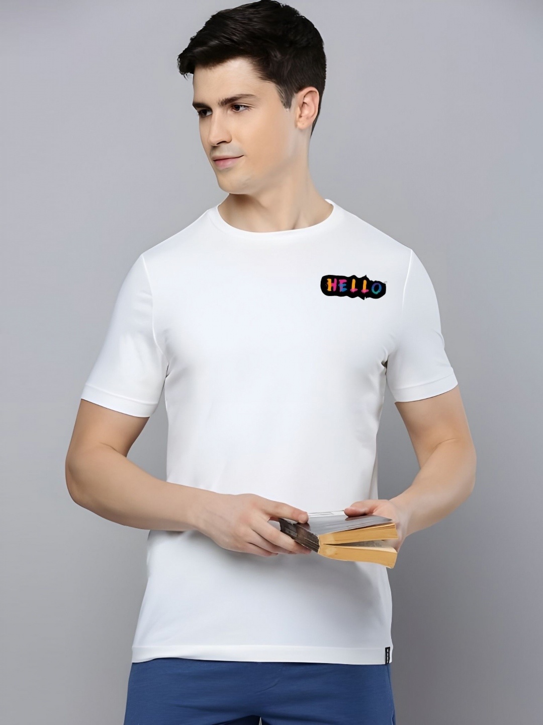 

SZN Men T-shirt, White