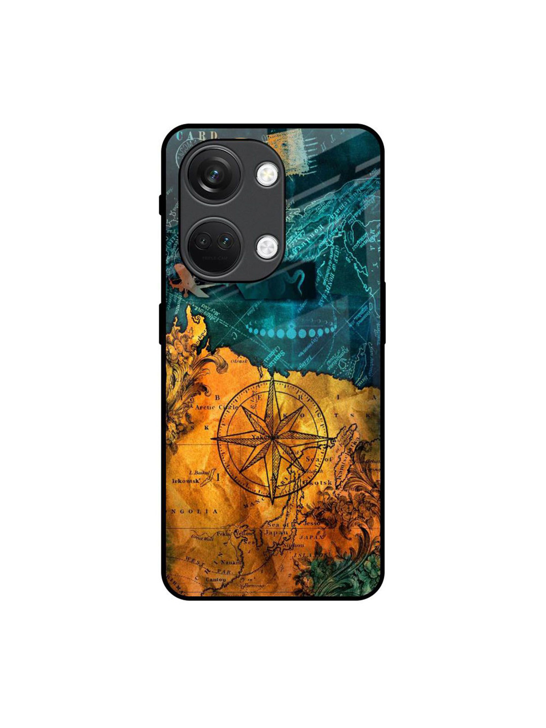 

QRIOH Typography Printed OnePlus Nord 3 5G Back Case Mobile Accessories, Yellow