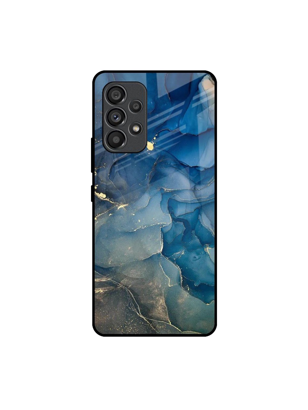 

QRIOH Quirky Printed Samsung Galaxy A53 5G Back Case Mobile Accessories, Blue