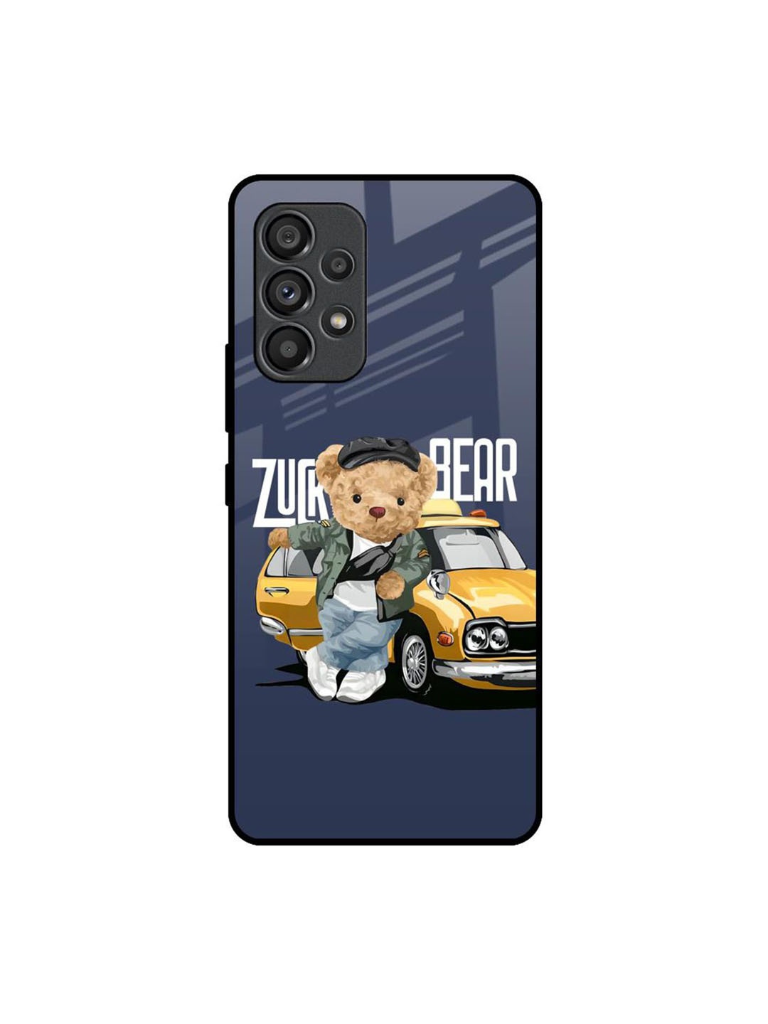 

QRIOH Cartoon Characters Printed Samsung Galaxy A53 5G Back Case Mobile Accessories, Blue