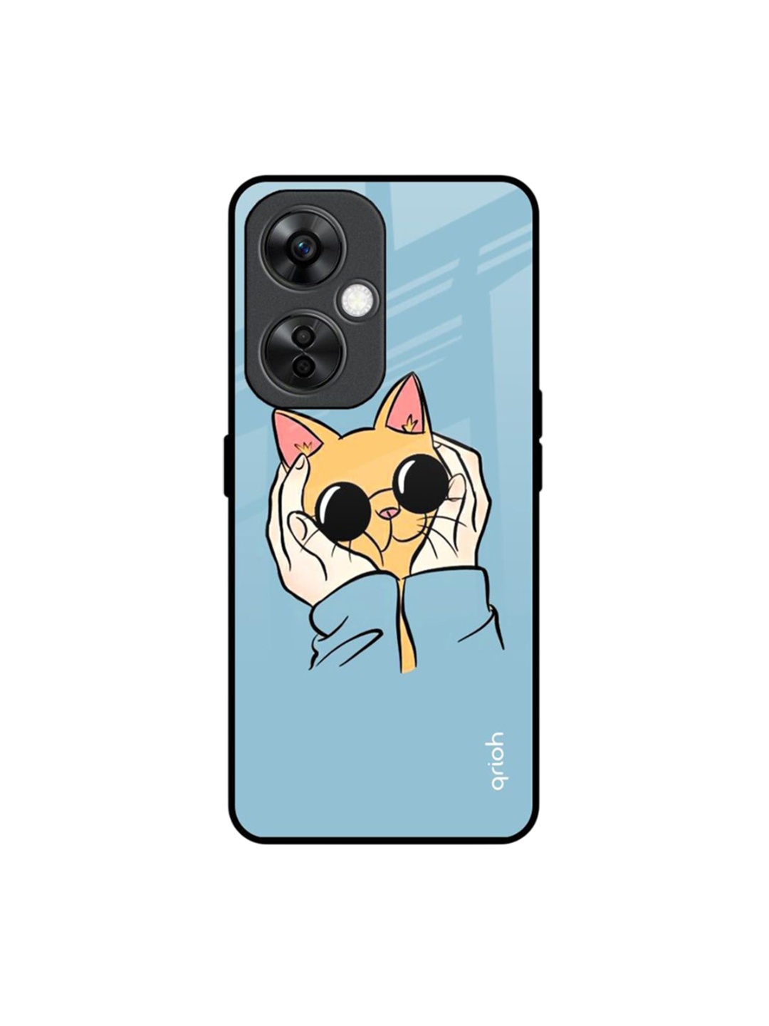 

QRIOH Quirky Printed OnePlus Nord CE 3 Lite 5G Back Case Mobile Accessories, Blue