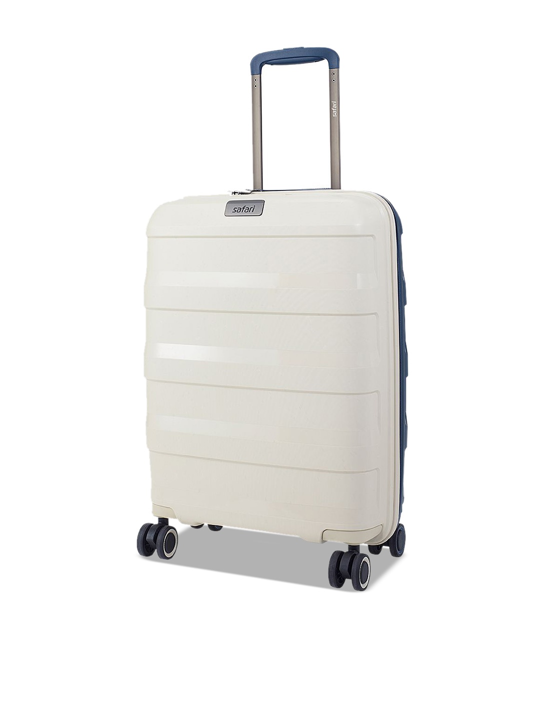 

Safari Select Aeroglide Hard-Sided Cabin Trolley Suitcase, Off white