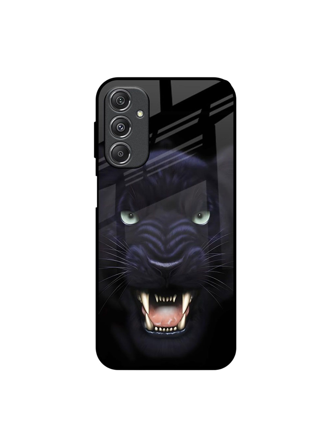 

QRIOH Quirky Printed Samsung Galaxy M34 5G Back Case Mobile Accessories, Black