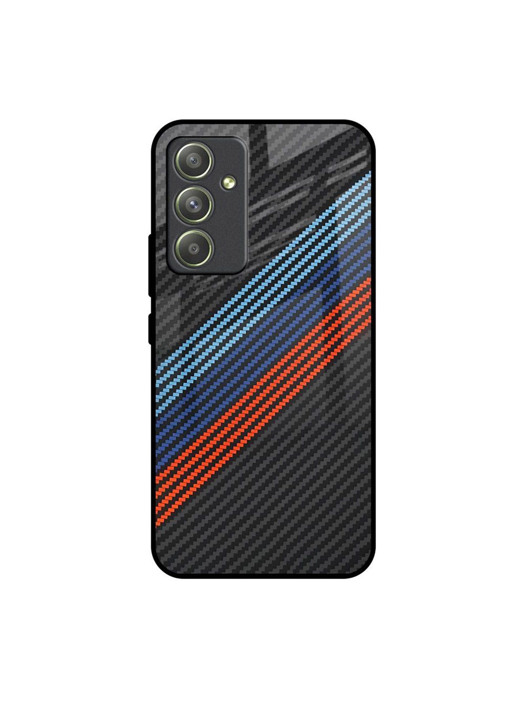 

QRIOH Abstract Printed Samsung Galaxy A54 5G Back Case Mobile Accessories, Black