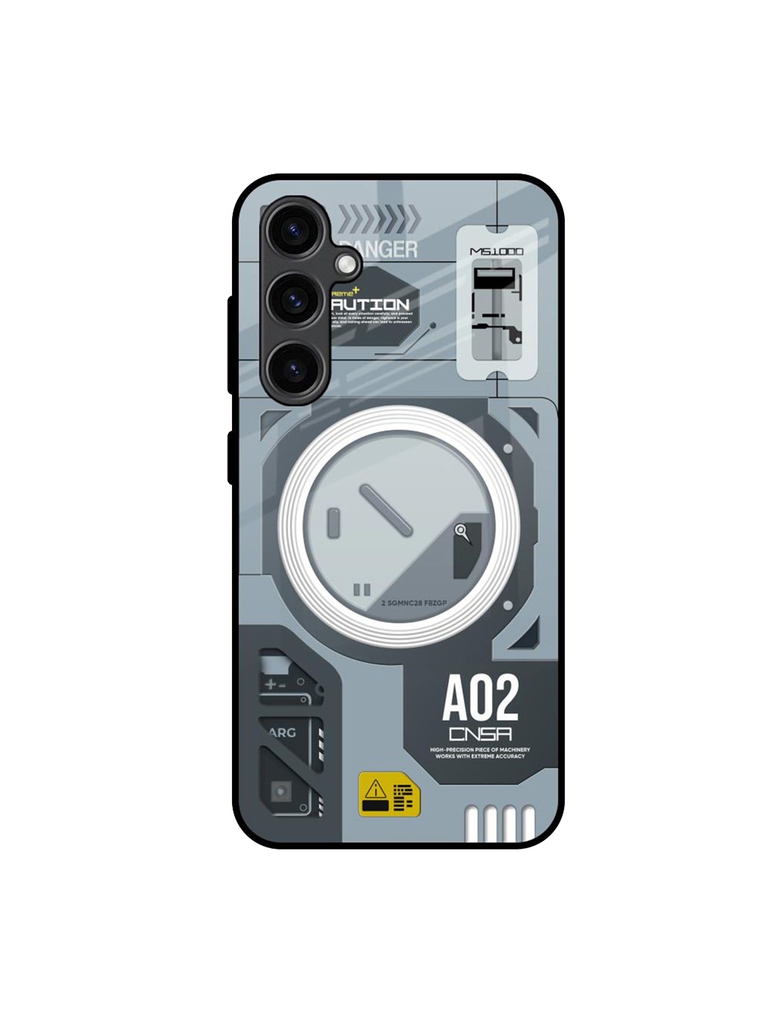 

QRIOH Typography Printed Samsung Galaxy S23 FE 5G Back Case Mobile Accessories, Grey
